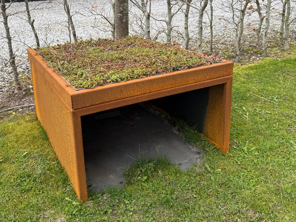 Robotplæneklipper garage