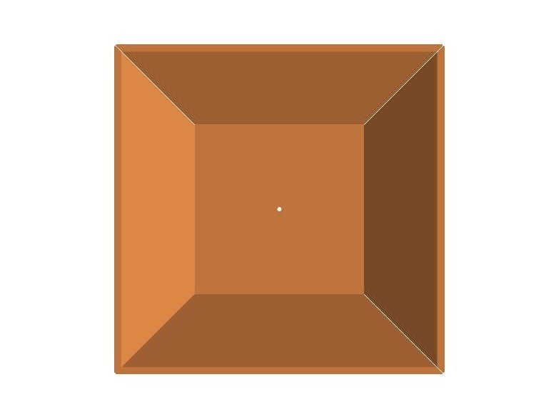 Bålfad cortenstål CUBY 80 x 80 x 40 cm