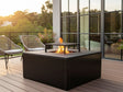 Bålgrill sortlakeret CUBY 80 x 80 x 40 cm