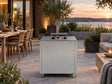 Bålgrill galvaniseret stål CUBY 80 x 80 x 80 cm