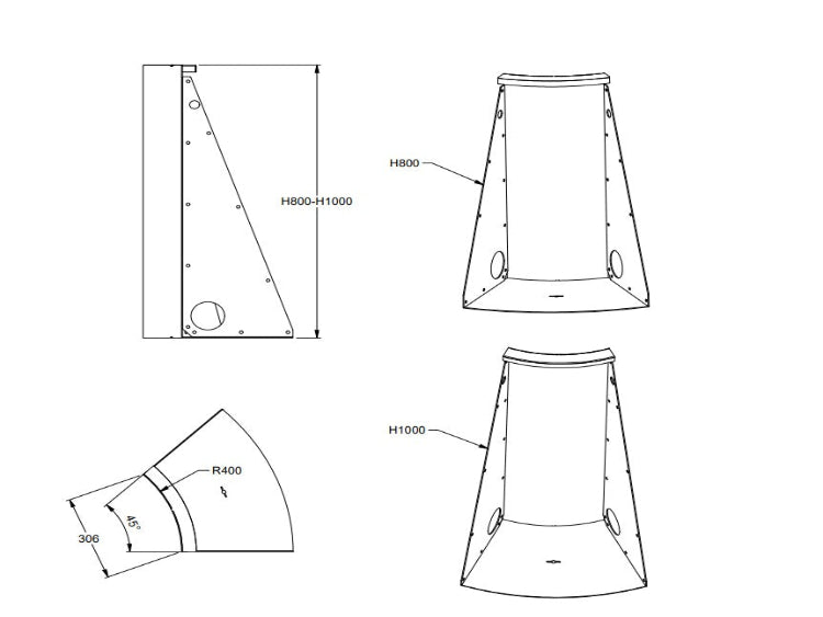 Radius-40-hjoerne-45gr-indv-H80-H100-dk