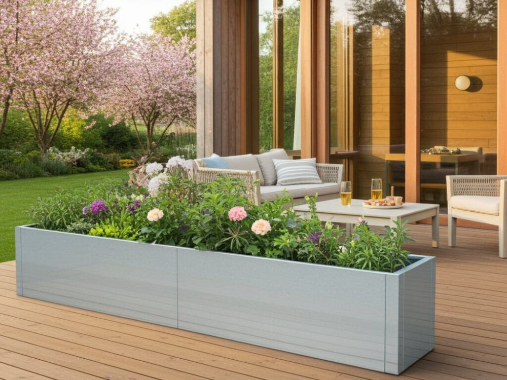 cuby-plantekasse-galvaniseret-staal-terrasse-haveblomster