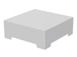 Lounge modul med hvid base